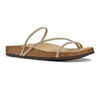 Geox D BRIONIA R Polyester Women's Light Taupe Sandals - UK 7 / EU 40 / US 10