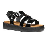 Geox Women's D Camalei Sandals in Black | Size: 4 Geox Black 4