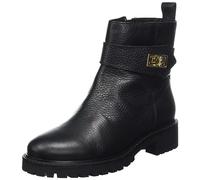 Geox D Hoara Ankle Boot, Black, 7 UK
