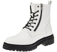 Geox D Iridea Ankle Boot, White, 6 UK