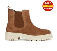 Geox Women's D Iridea Ankle Boot, Brown, 4 UK