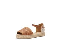 Geox D LAMPEDUSA B, Women’s Flat Sandal, Camel/Lt Taupe,