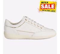 Geox D Myria A Womens Fashion Casual Sneakers Trainers White