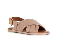 Geox D Naileen Flat Sandal, Nude, 2.5 UK