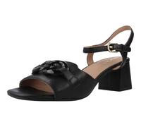 Geox D NEW ERAKLIA 50 T C, Women’s Heeled Sandal, Black,