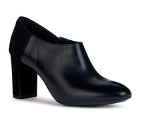 Geox D PHEBY Leather Womens Black Heels - Size UK 7