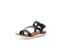 Geox D SANDAL VEGA A, Women’s Sport Sandal, Black,