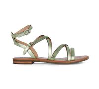 Geox Women's D Sozy S G Flat Sandal, Sage, 7.5 UK