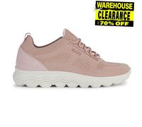 Geox D Spherica A Womens Trainers Casual Comfort Athleisure Sneakers Light Rose
