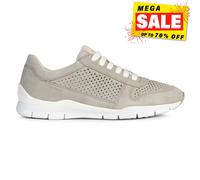 Geox Women's D Sukie B Sneakers, Lt Grey, 3 UK