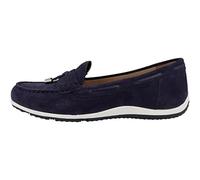 Geox D Vega Moc Moccasin, Navy, 3 UK