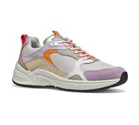 Geox D ZARVIA A, Women’s Sneaker, Off White/Lilac,