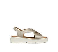 Geox Dandra 40 Sandal - Beige, Beige, Size 5, Women Beige