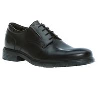 Geox Dublin Derby Shoes In Black - Size UK 8.5 - New Boxed - Free Postage