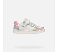 GEOX Girls Eclyper Trainers White/Rose 35