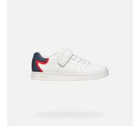 Geox Boys' Trainers Eclyper A White/Blue EU 39