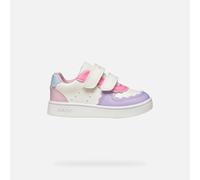 GEOX Eclyper Toddler Girl Optic White/light Lilac, Size: 23
