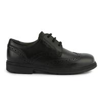 Geox Men's Jr Federico A Shoes, Black, 6 UK