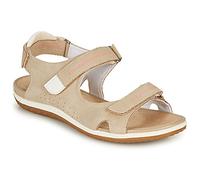 Geox Flat sandals D SANDAL VEGA A in Beige 5