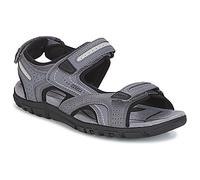 Geox Mens Uomo Strada Sandals, Stone Lt Grey, 8 UK