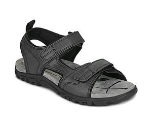 Geox Flat sandals UOMO SANDAL STRADA in Black 9