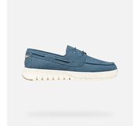 Geox Men U Flextride B Moccasin, Jeans Colour, 7 UK