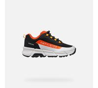 GEOX Flexyper Plus Abx Boy Black/orange, Size: 37