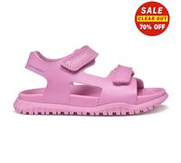 Geox Girl's J Sandal Fusbetto Girls Sandals - Dark Pink Synth - Size: 13/F (Standard)