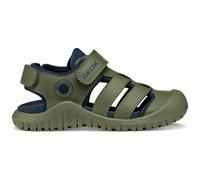 Geox J S. Fusbetto Pro Bo Sandal, Sage Navy, 4 UK