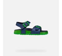 Geox Boy's J Ghita C Sandal, Avio Green, 25 EU