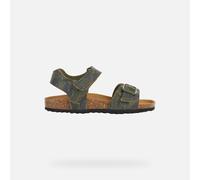 Geox J Ghita Boy B Sandal, Camouflage, 1.5 UK