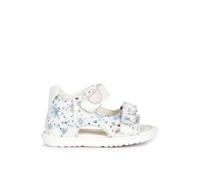 Geox Baby Girls B Sandal Macchia Gir, White, 7 UK Child