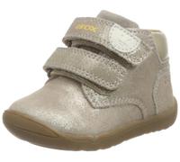 Geox Girls' B Macchia Girl C Trainers, Smoke Grey, 3.5 UK
