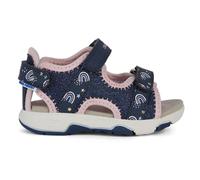 Geox Boy's B Multy Girl Sandal, Navy Lt Pink, 8.5 UK Child