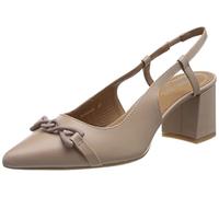 Geox Girls' D Bigliana Pump, Nude, 3 UK