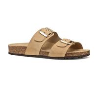 Geox Girls' D Brionia L Flat Sandal, beige, 5 UK