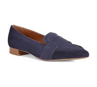 Geox Women's D Charyssa Ballet Flat, Navy, 5 UK