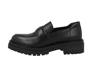 Geox Girls D Iridea AMoccasin, Black, 41 EU