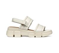 Geox Girls' D Lisbona AWedge Sandal, sand, 7.5 UK