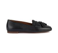 Geox Girls' D Marsilea B Loafer Flat, Black, 4.5 UK