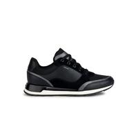 Geox Girls D New Aneko B ABX Sneaker, Black, 3 UK