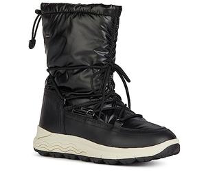 Geox Girls' D Spherica 4x4 B ABX Ankle Boots, black, 6 UK