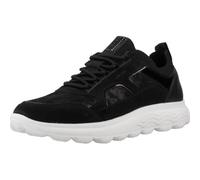 Geox Women's D Spherica C Sneaker, Black, 5 UK