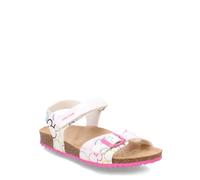 Geox Girl's J Adriel C Sandal, White Multi-Coloured, 12.5 UK