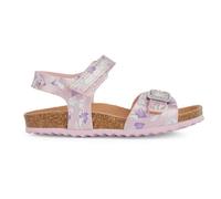 Geox Girls' J Adriel Girl C Sandals, Pink Lilac, 24 EU