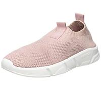 Geox Girls J Aril Sneakers, Lt Rose, 1 UK