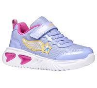 Geox Girl's J Assister B Sneaker, Lavender Fuchsia, 1 UK