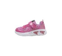 Geox Girl's J Assister D Sneaker, Fuchsia Multi-Coloured, 13 UK