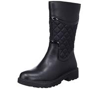 Geox Girl's J Casey Girl Abx a Boots, Black, 2.5 UK Child
