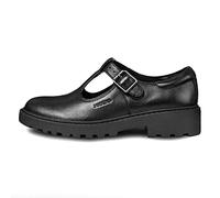 GEOX Infant Girls Casey Chunky T-Bar Shoes Black 28